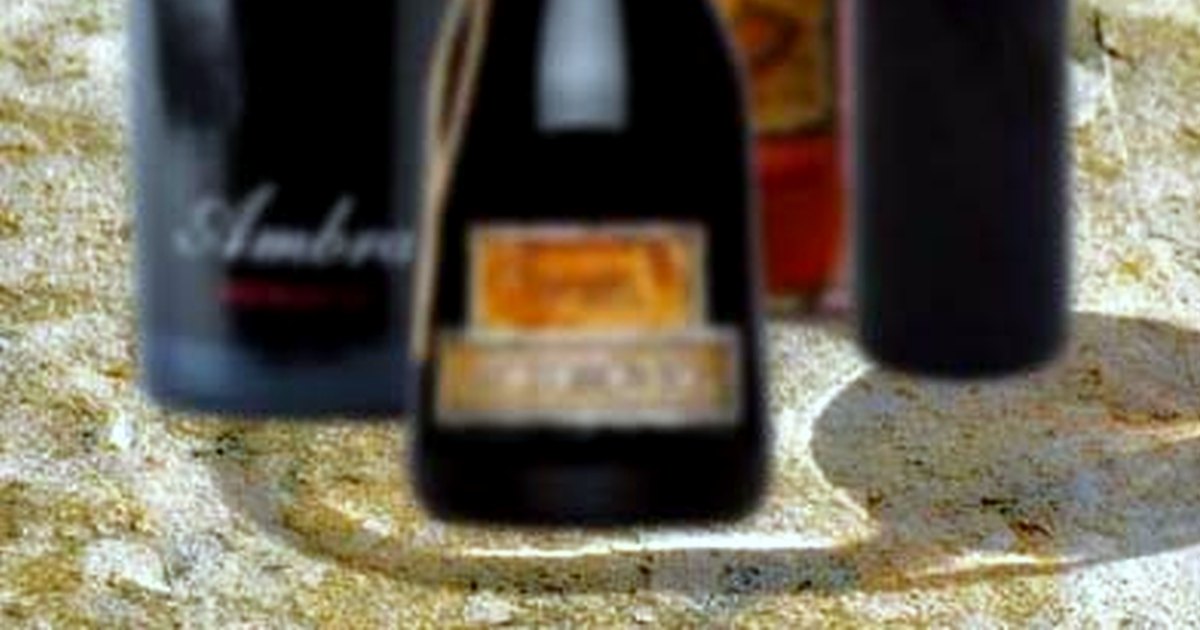 Prosecco ingredients and finished dish arranged in natural light