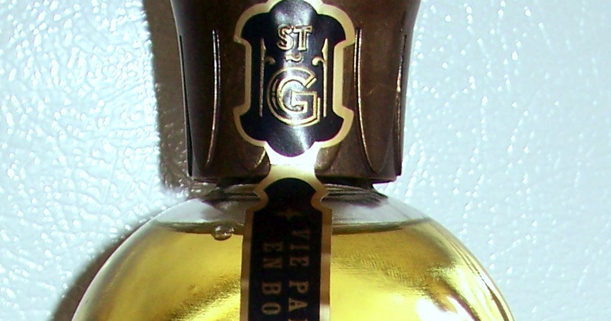 St-Germain ingredients and finished dish arranged in natural light