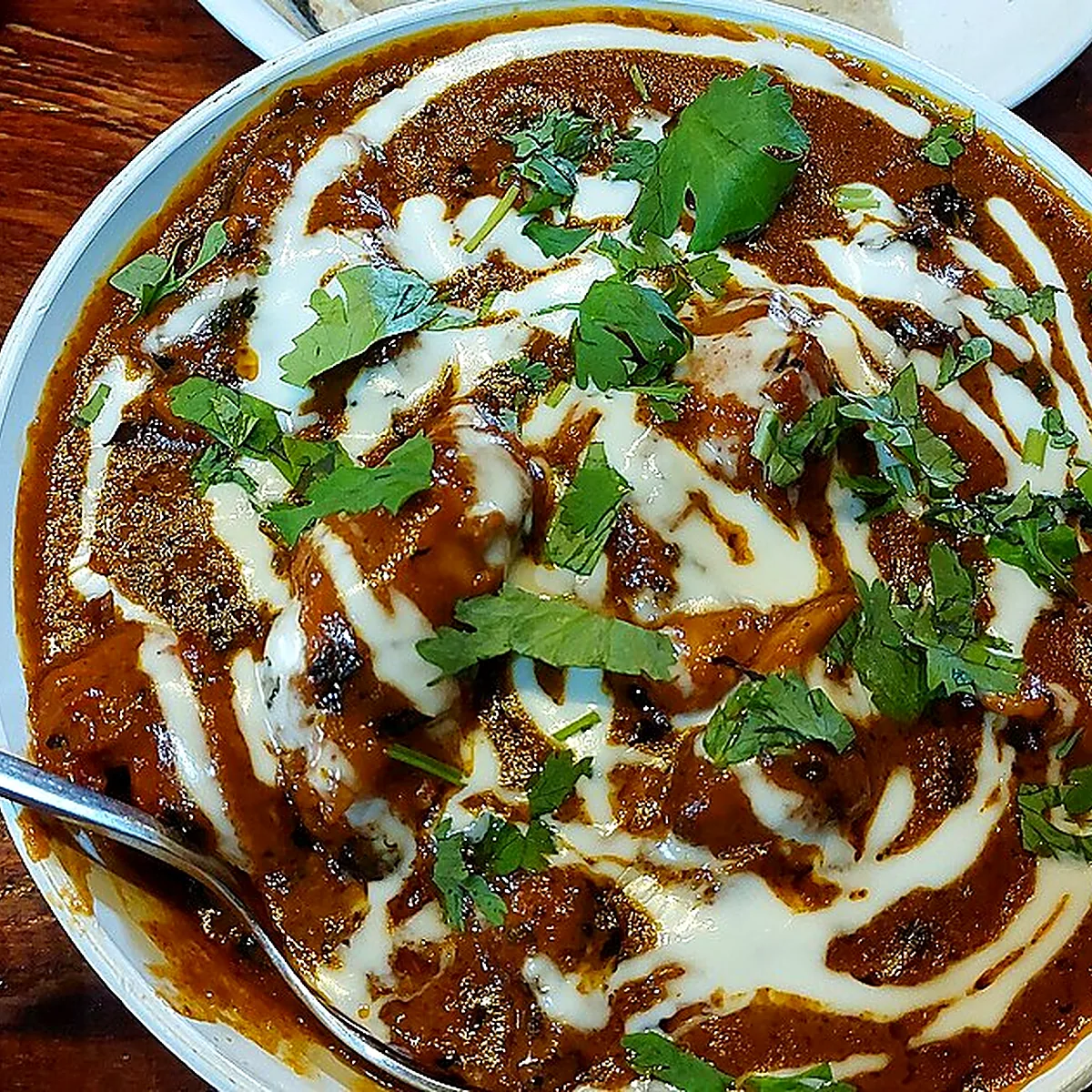 Marinade for Butter Chicken, showing the ingredients and preparation at this stage