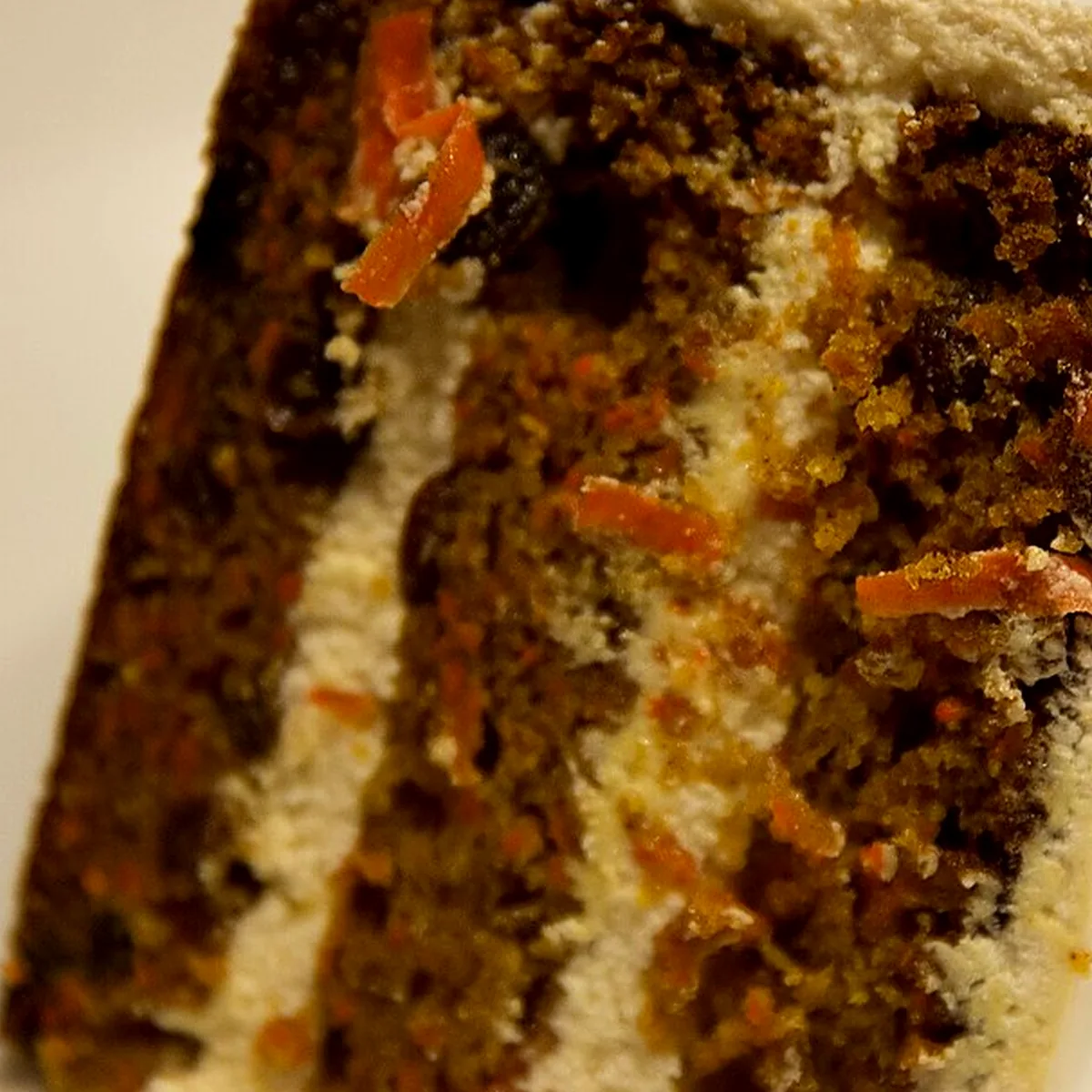 Cream cheese frosting and assembly for Carrot Cake, showing the ingredients and preparation at this stage