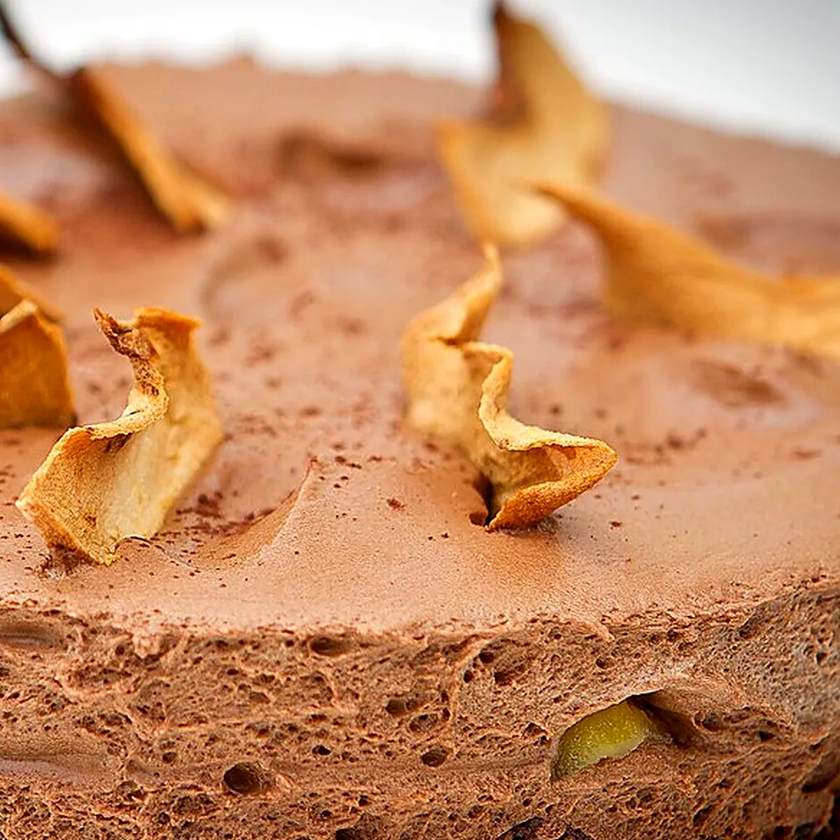 Step 3 for Chocolate Mousse, showing the ingredients and preparation at this stage