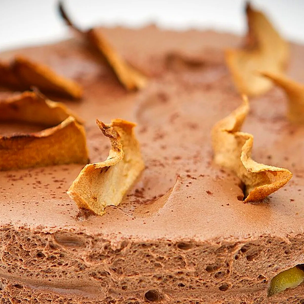 Step 4 for Chocolate Mousse, showing the ingredients and preparation at this stage