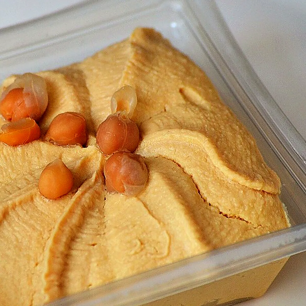 Step 7 for Classic Hummus, showing the ingredients and preparation at this stage